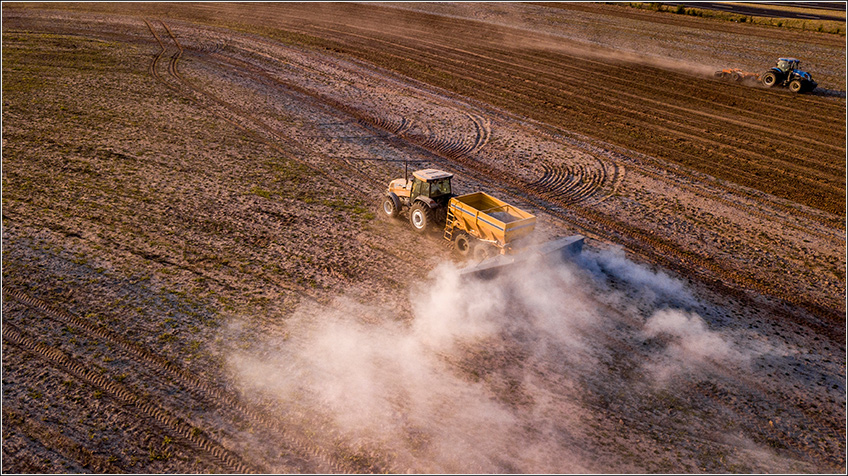 Gestão Agrícola na Calagem e Gessagem