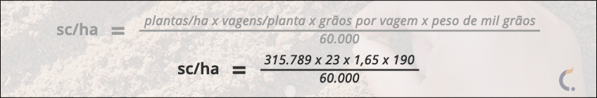 Sacas de Soja por Hectare